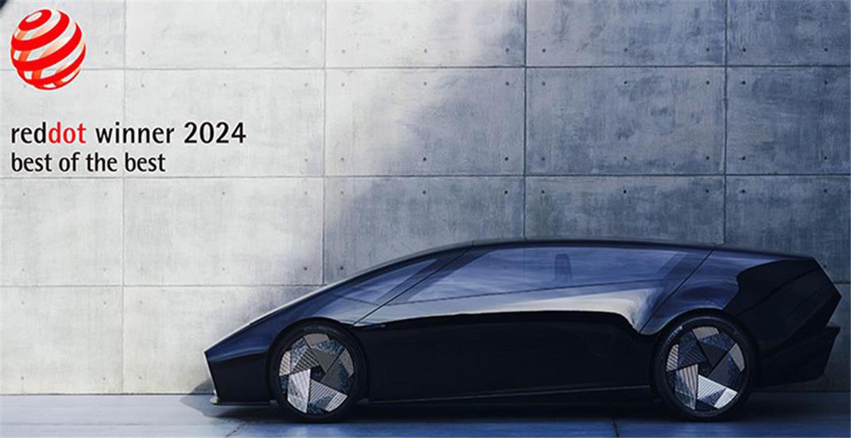 Το Concept Saloon από την σειρά της Honda 0 κερδίζει το βραβείο Best of the Best στην κατηγορία Design Concept στα Red Dot Design Awards