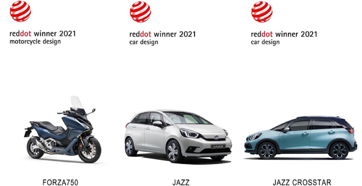 Το νέο JAZZ κερδίζει στο θεσμό Red Dot Awards 2021
