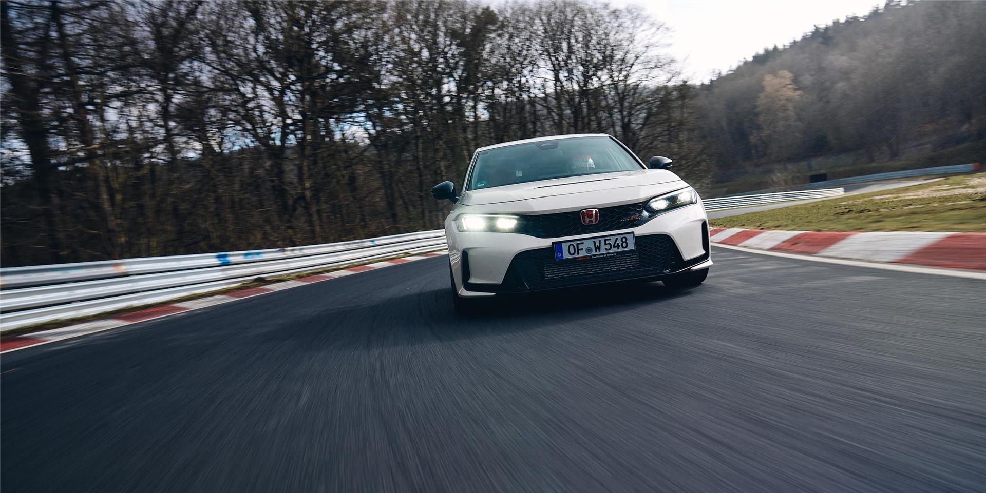 Το νέο Honda Civic Type R ανακτά το ρεκόρ γύρου του Nürburgring στα FWD αυτοκίνητα παραγωγής